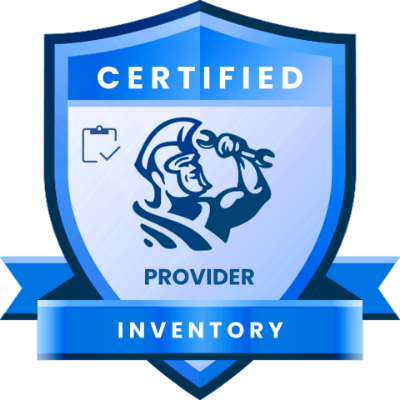 ServiceTitan Certified Inventory Provider badge