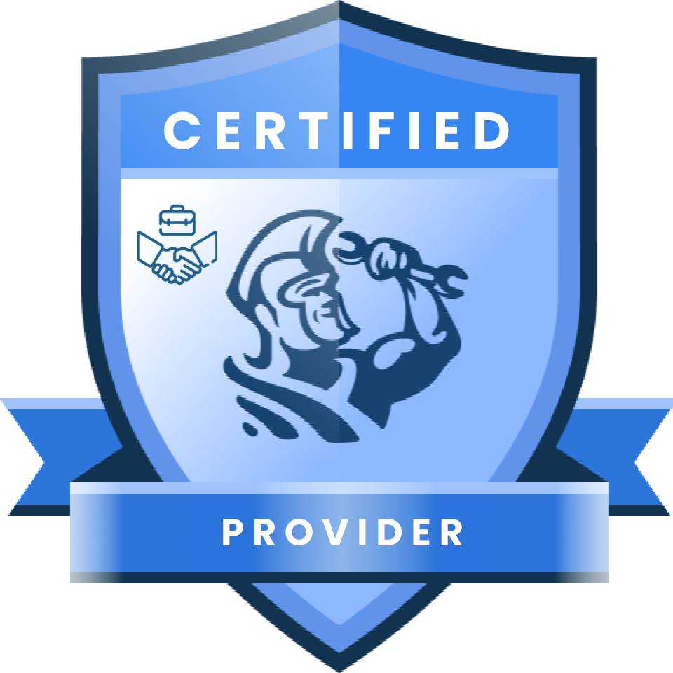 ServiceTitan Certified Provider badge